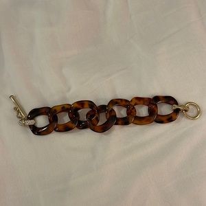 Tortoise Shell Link Bracelet